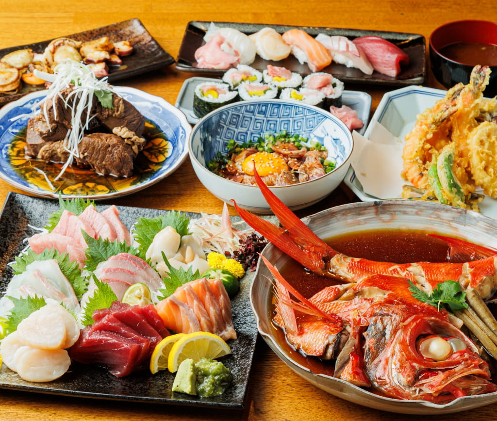 90分飲み放題付き 季節の海鮮鍋コース 7,000円